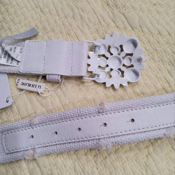 Le Lis Blanc Deux White Belt main image 5
